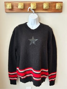 Givenchy Mohair Blend Sweater Punk Luxe Gothic Streetwear